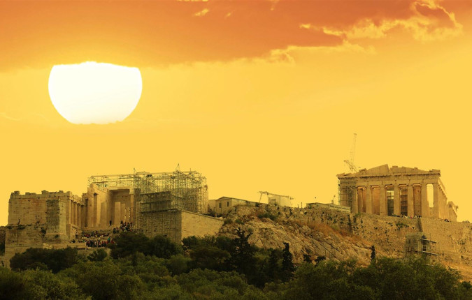 Greek Island Hopping: Paros, Ios & Santorini Sunsets