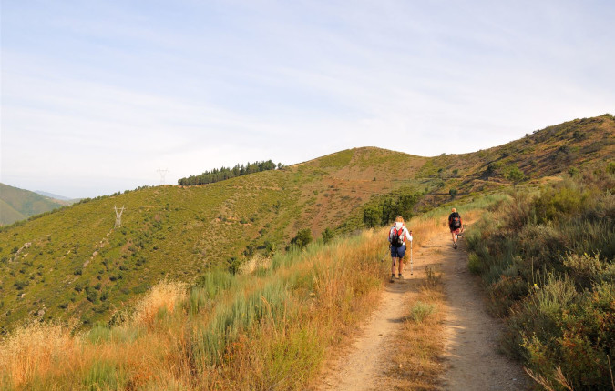 Walking across the Pyrenees on the Camino Frances
