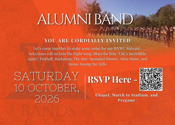 WVWC Alumni Band at Homecoming