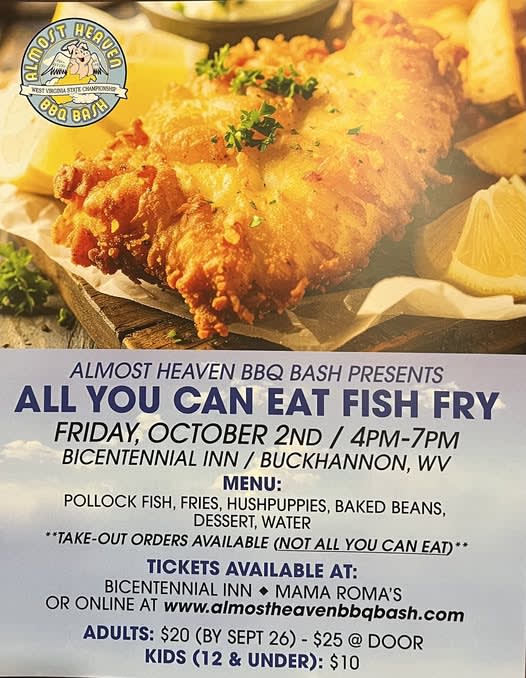 Almost Heaven BBQ Bash Fish Fry