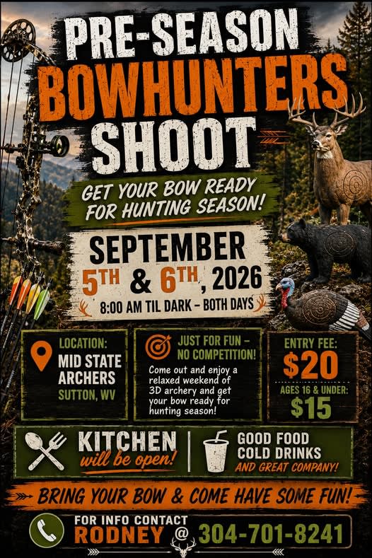 Pre-Season Bowhunters Shoot