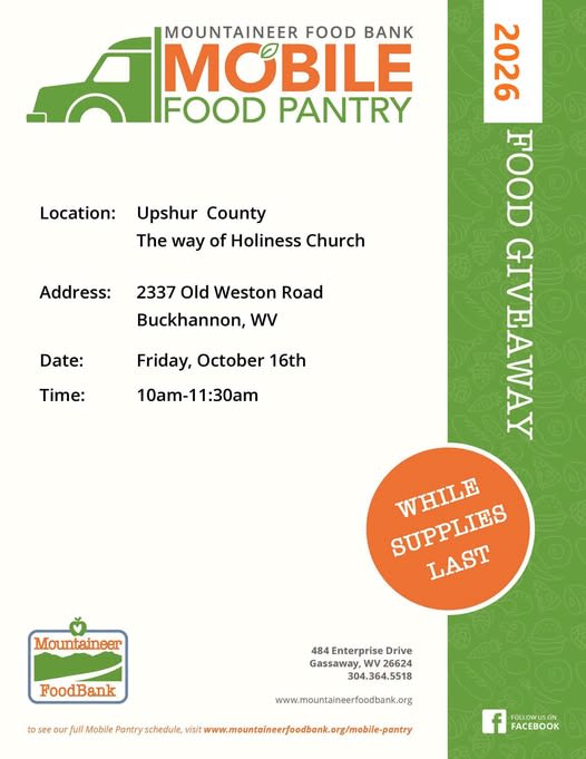 Mobile Food Pantry at The Way of Holiness Church