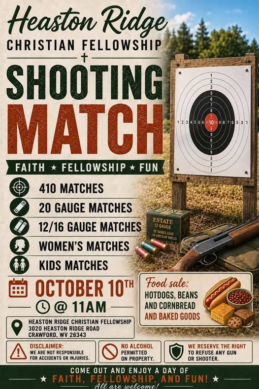 Shooting Match at Heaston Ridge Christian Fellowship
