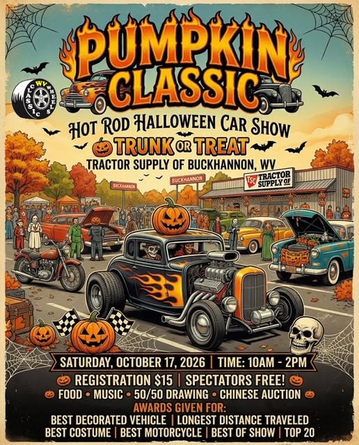 Pumpkin Classic Hot Rod Car Show
