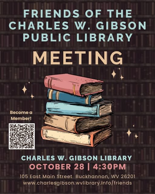 Friends of the Library Meeting at the Gibson Library