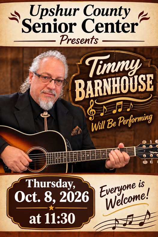Timmy Barnhouse Music at the Senior Center