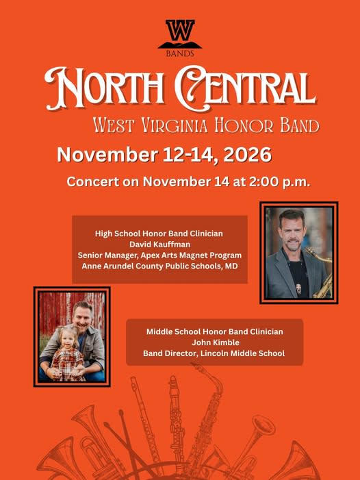 North Central West Virginia Honor Band Concert