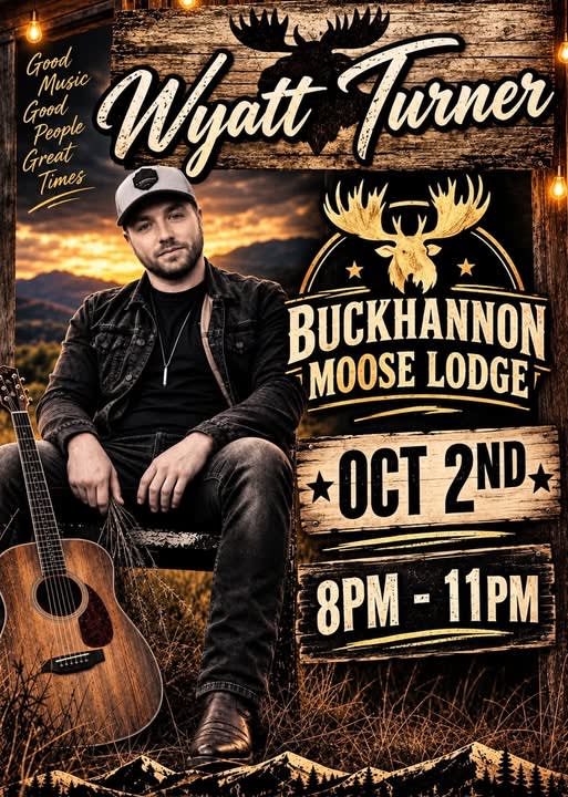 Wyatt Turner at the Buckhannon Moose Lodge