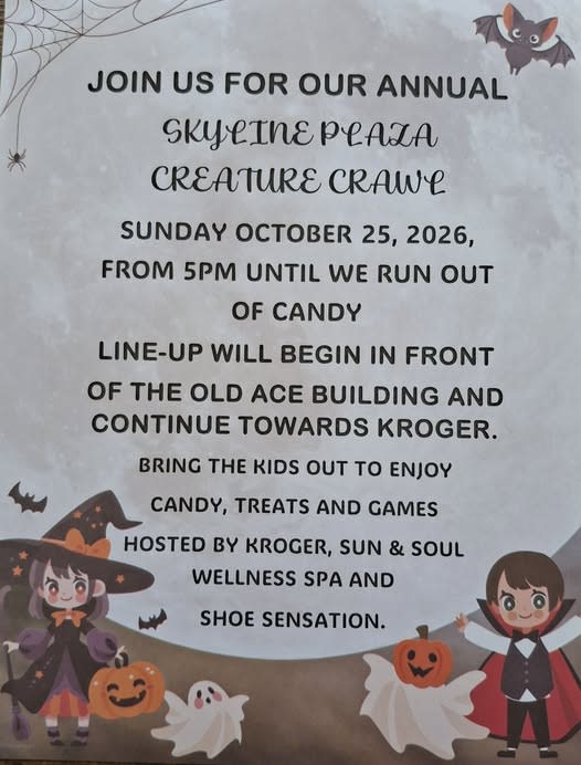 Skyline Plaza Creature Crawl
