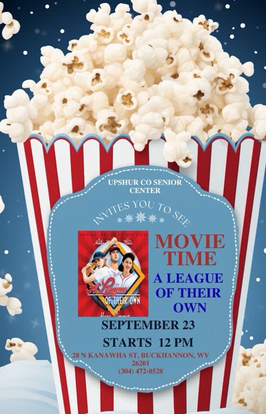 Movie Time: A League of Their Own at the Senior Center