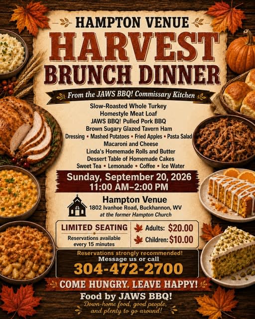 Harvest Brunch Dinner at Hampton Venue