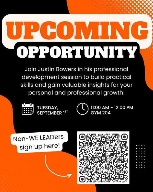 Professional Development Session With Justin Bowers