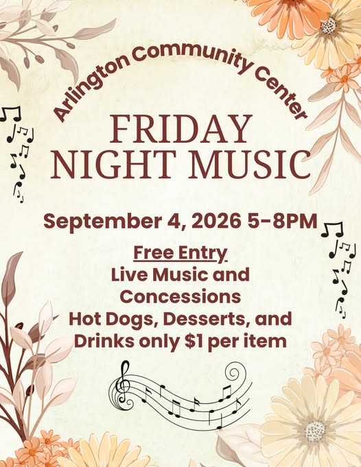 Arlington Community Center Friday Night Music