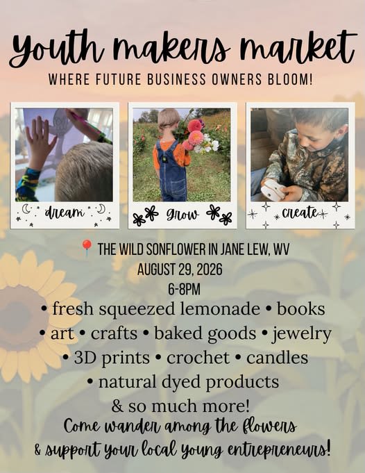 Youth Makers Market at The Wild Sonflower