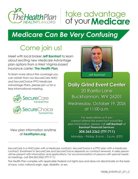 Medicare Seminar With Jeff Barnhart: The Health Plan