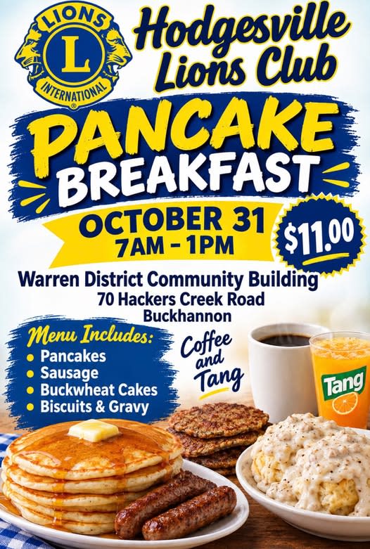 Hodgesville Lions Club Pancake Breakfast