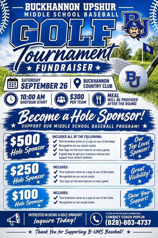 B-UMS Baseball Golf Tournament Fundraiser