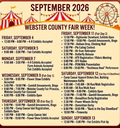 Webster County Fair — Day 4