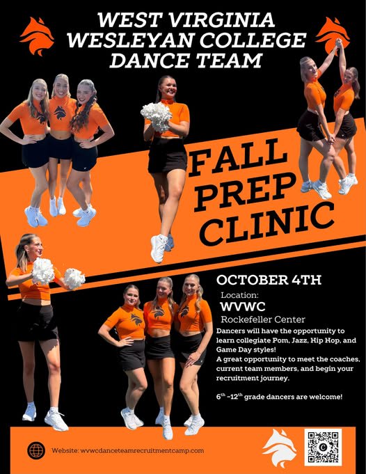 WVWC Dance Team Fall Prep Clinic