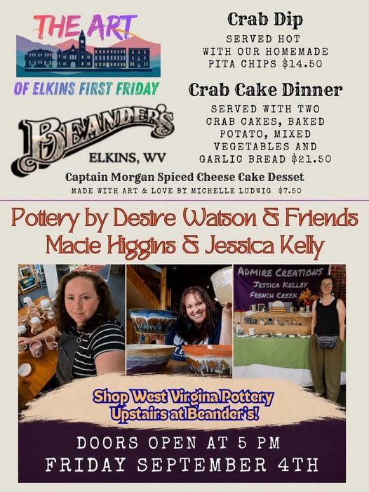 The Art of Elkins First Friday at Beander’s