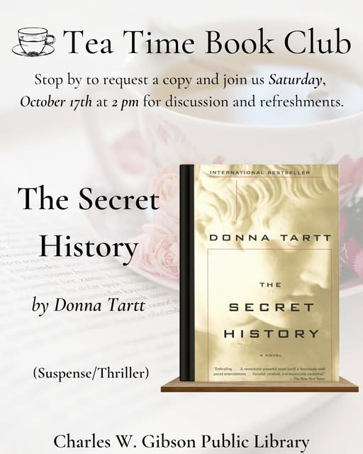 Tea Time Book Club: The Secret History