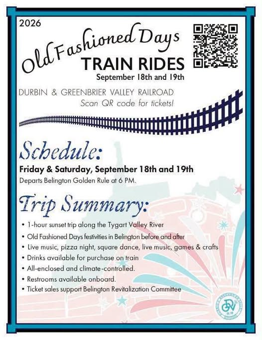 Old Fashioned Days Train Rides