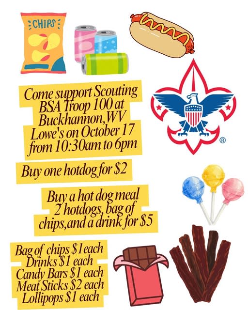 Scout Troop 100 Hot Dog Sale at Lowe’s