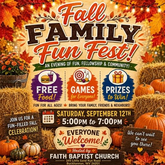Fall Family Fun Fest at Faith Baptist Church