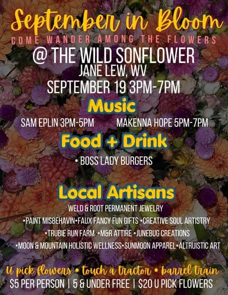 September in Bloom at The Wild Sonflower