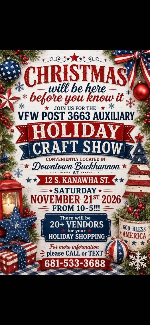VFW Post 3663 Auxiliary Holiday Craft Show
