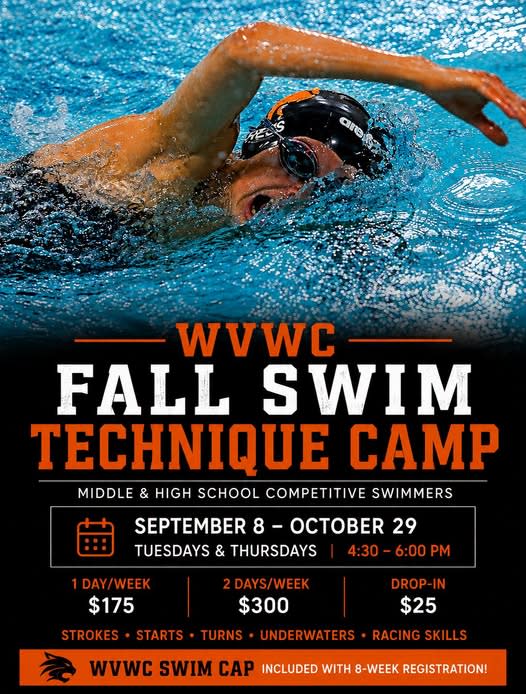 WVWC Fall Swim Technique Camp