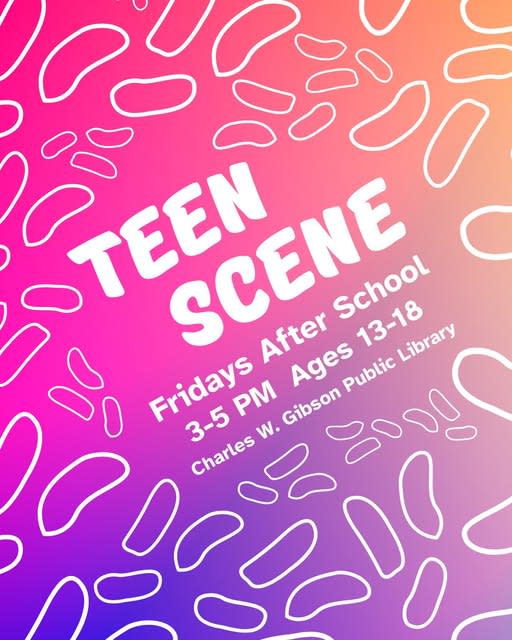 Teen Scene at the Gibson Library