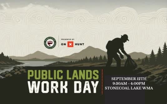Public Lands Work Day at Stonecoal Lake WMA