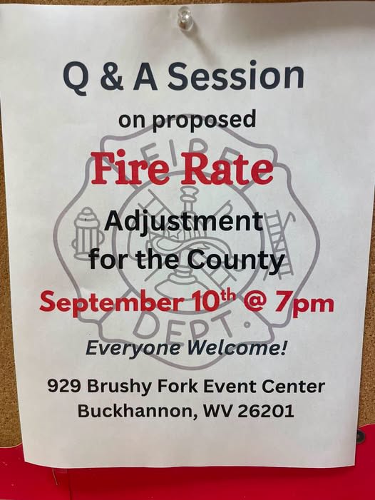 Upshur County Fire Fee Question and Answer Meeting