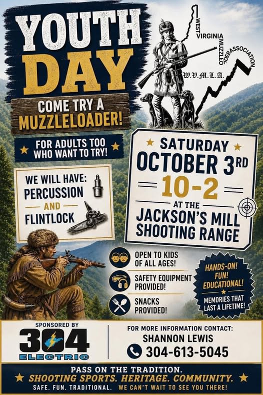 Youth Day: Try a Muzzleloader at Jackson’s Mill