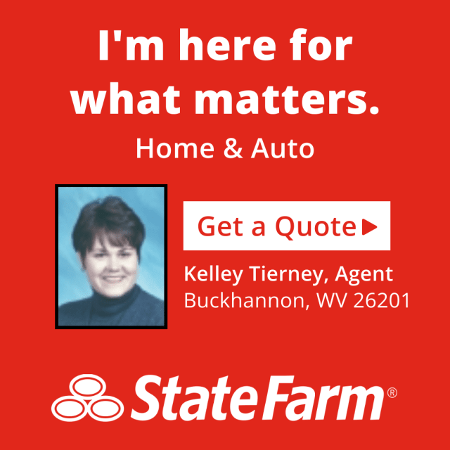 Home, auto and life insurance from Kelley Tierney, a longtime Buckhannon State Farm agent