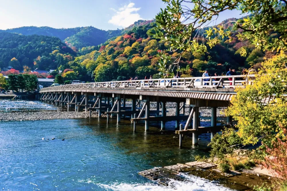 Togetsukyo Bridge Arashiyama s 1000 Year Old Wooden Bridge