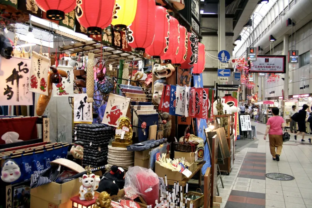 Sennichimae Doguyasuji Shopping Street - Osaka Chefs' Kitchenware