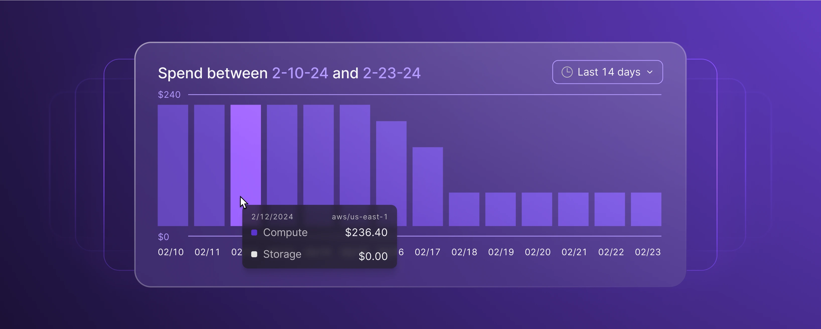 View your usage and billing history