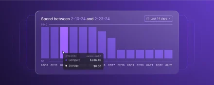 View your usage and billing history