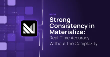 Materialize's Strong Consistency Guarantees for Continually Changing Data