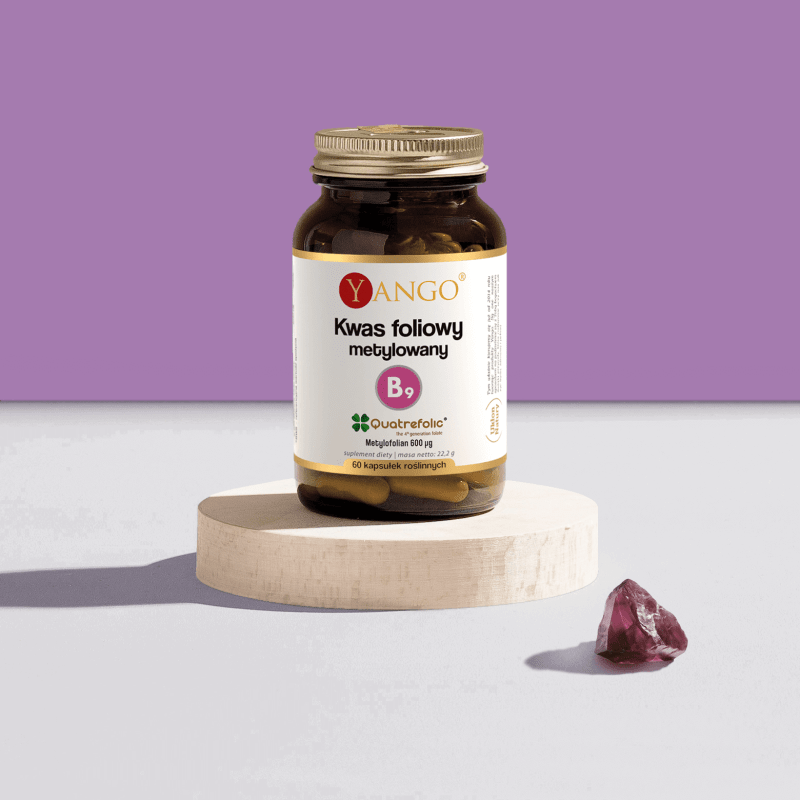 Kwas foliowy metylowany (Quatrefolic®) – 60 kaps.