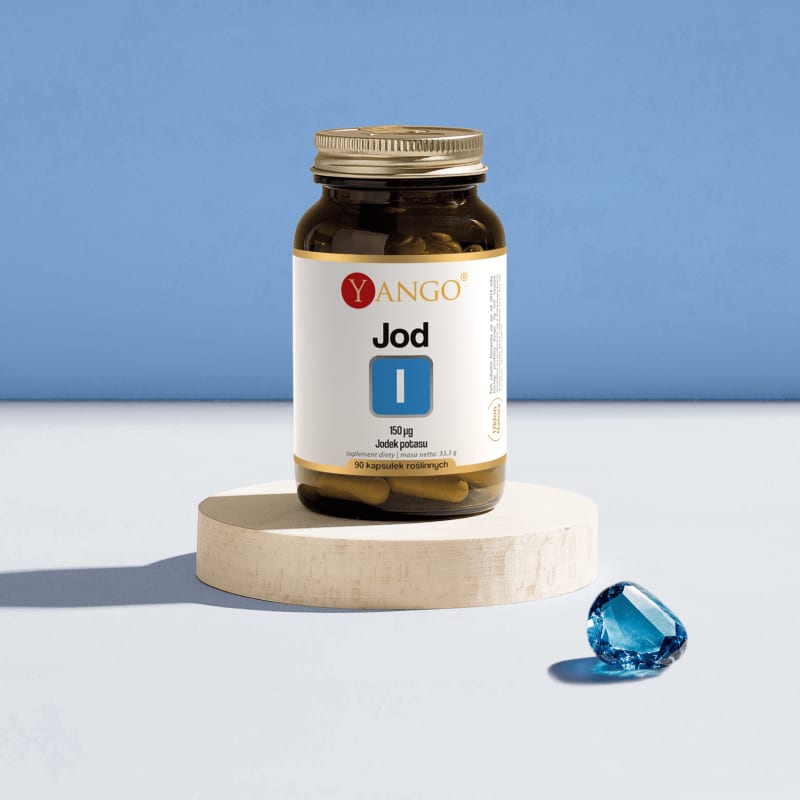 Jod (jodek potasu) – 90 kaps.