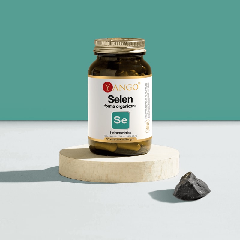 Selen forma organiczna – 90 kaps.