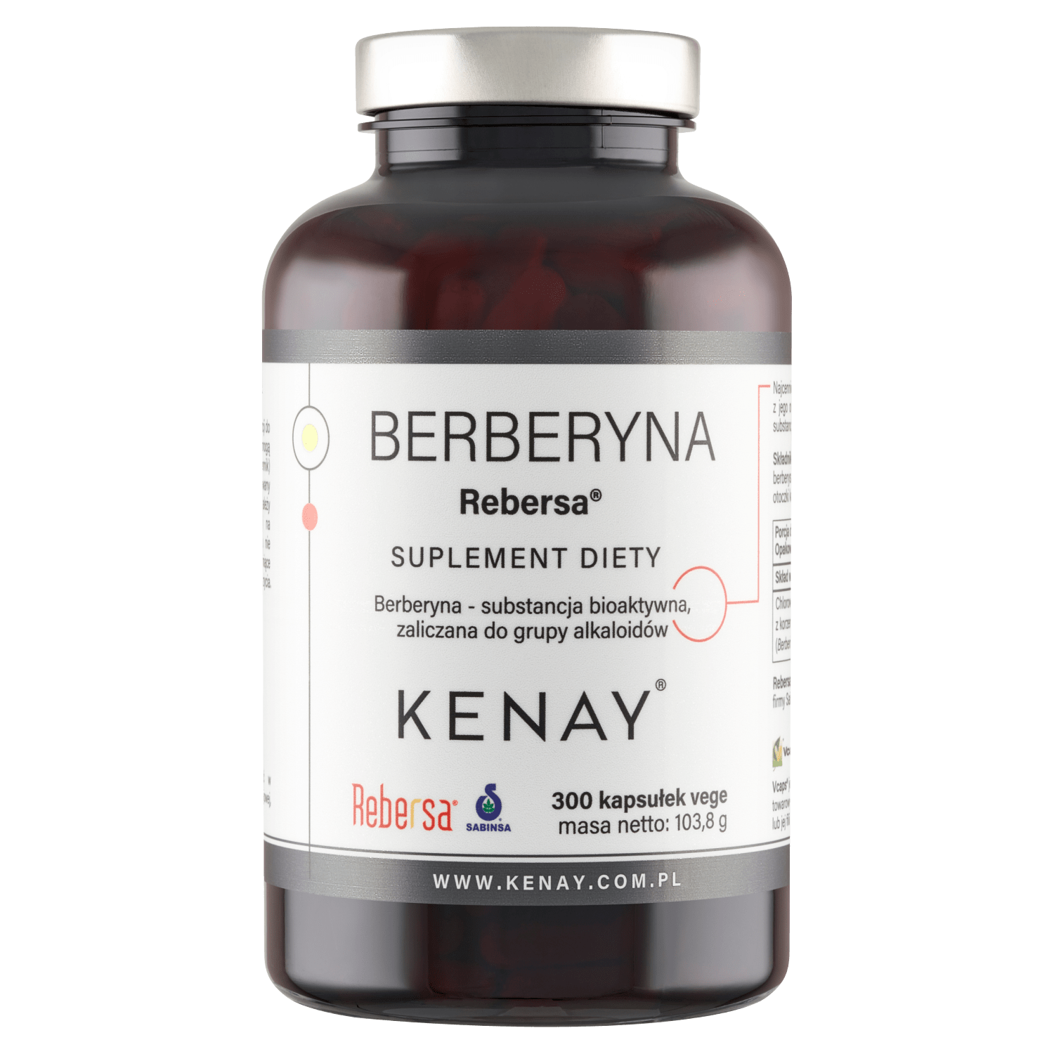 Berberyna RebersaTM – 300 kaps.