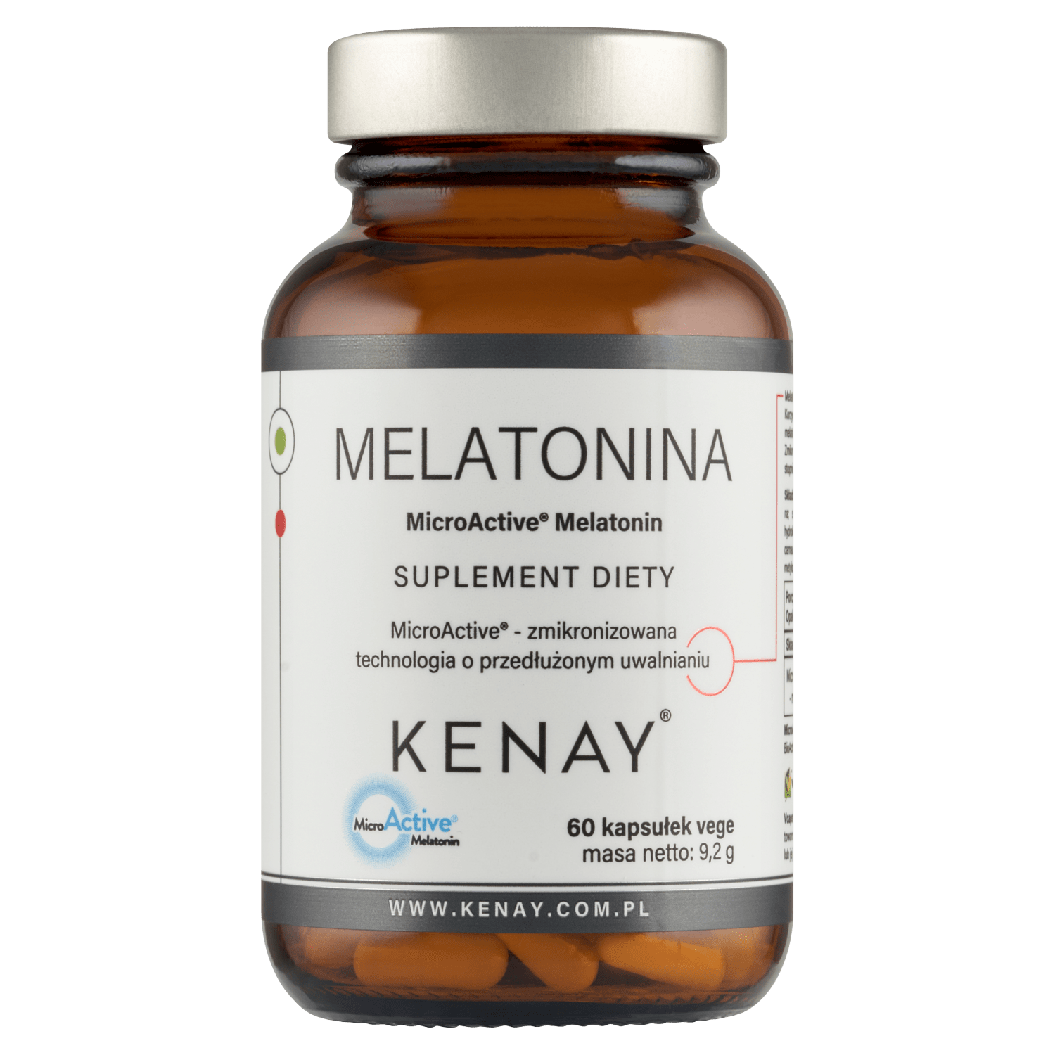 MELATONINA MicroActive® – 60 kaps.