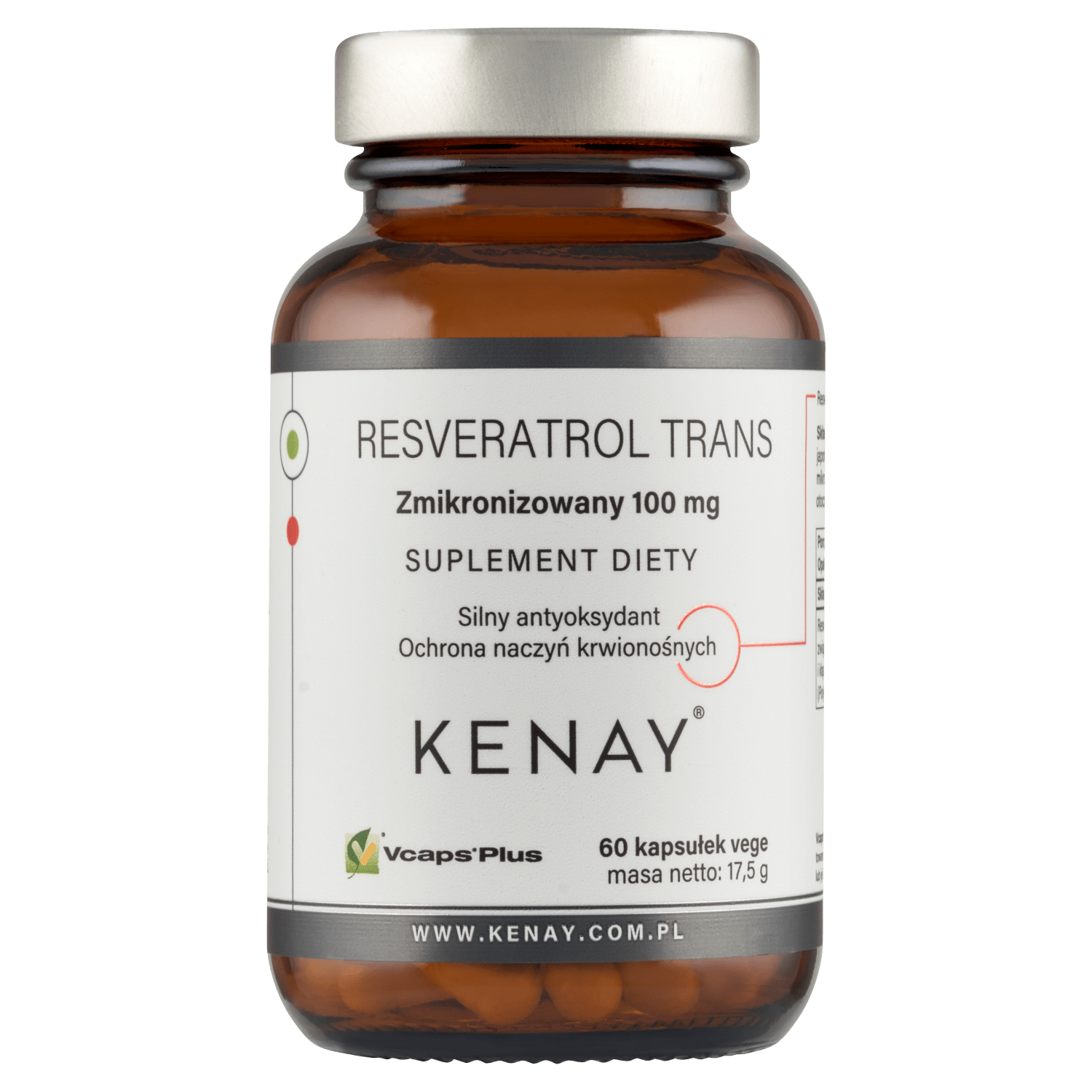 RESVERATROL TRANS 98% Veri-teTM – 60 kaps.