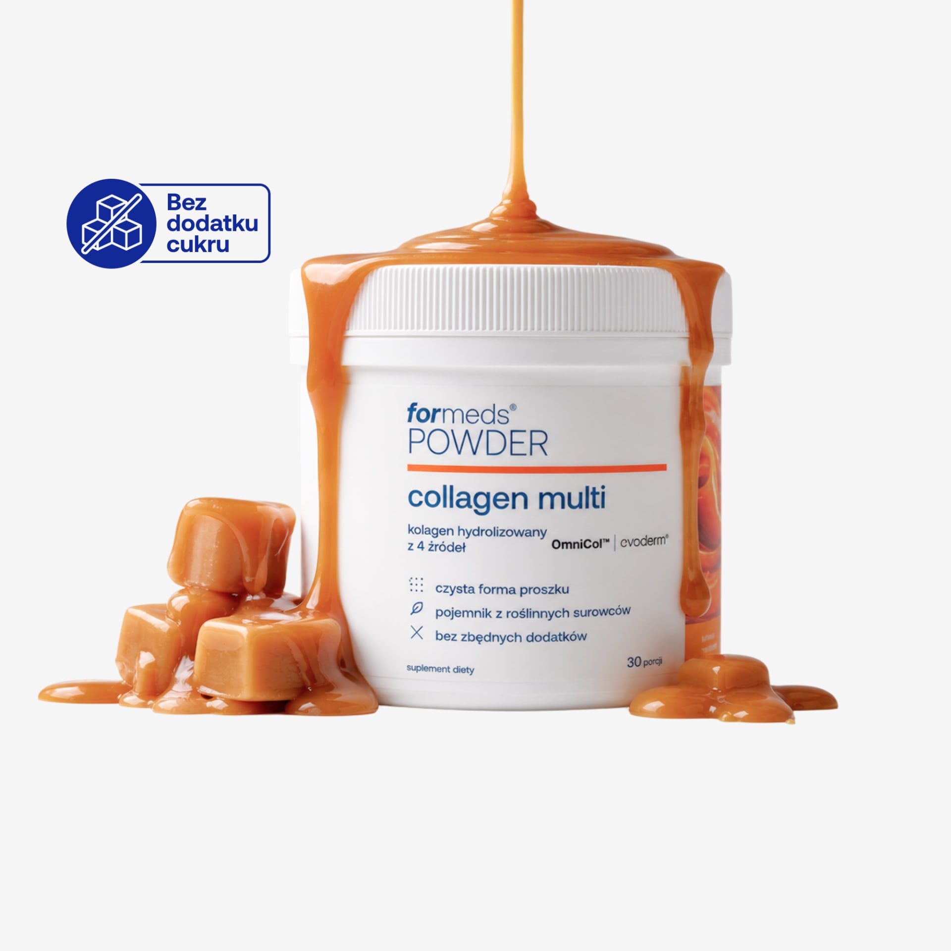 POWDER collagen multi (smak karmelowy)