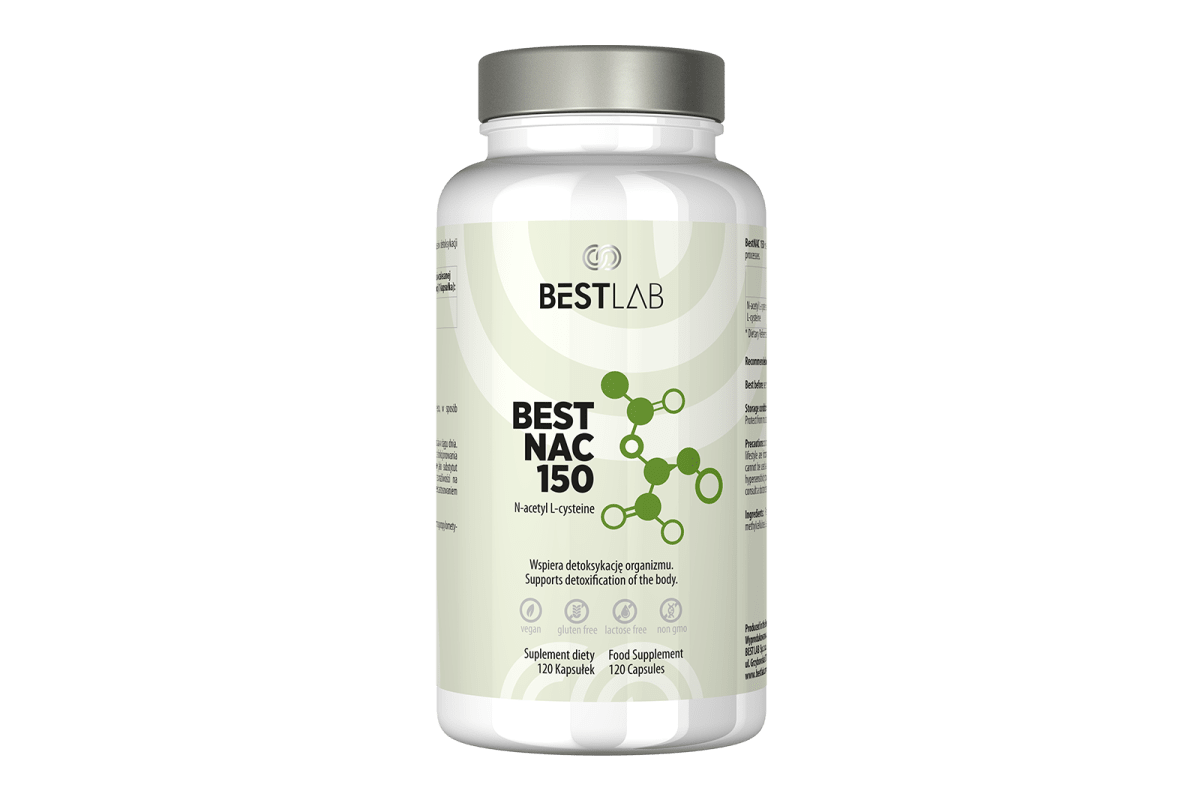 BestLab BestNAC 150 – 120 kaps.