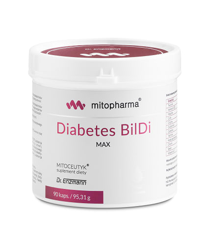 Diabetes BilDi Max MSE 90 kaps.